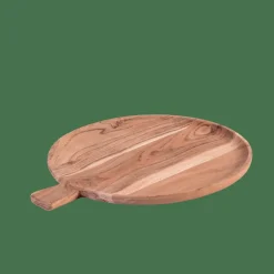 ACACIA CHIC Piatto Con Manico Naturale