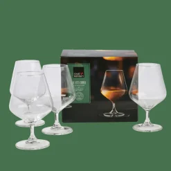 AFTER DINNER Bicchiere Da Cognac Set Di 4 Trasparente