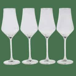 AFTER DINNER Bicchieri Da Whisky Set Di 4 Trasparente