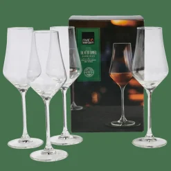 AFTER DINNER Bicchieri Da Whisky Set Di 4 Trasparente