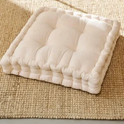 ALDA Cuscino Materasso Bianco Antico