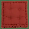 ALDA Cuscino Materasso Rosso