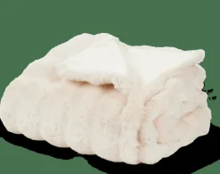 ALVA Plaid Bianco Antico