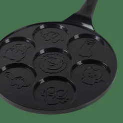 ANIMAL Padella Per Crêpes Nero