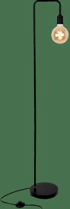 ARCHE Lampada Da Terra Nero