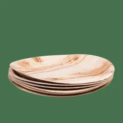 ARECA LEAF Piatti Set Di 6 Naturale