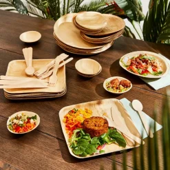 ARECA LEAF Piatti Set Di 6 Naturale