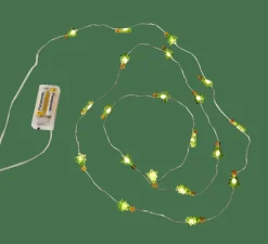 ARO Filo Luminoso Con 20 Luci Led 2 Disegni Rosso, Verde