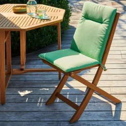 AZUR Cuscino Da Giardino Per Sedia Piegh Verde