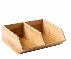 BAMBOO Cassettiera 2 Cassetti Naturale