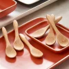 BAMBOO Cucchiaini Set Di 6 Naturale