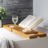 BAMBOO Mensola Per Vasca Da Bagno Naturale
