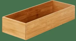 BAMBOO Organiser Per Cassetto Naturale