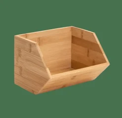 BAMBOO Organizzatore Impilabile Naturale