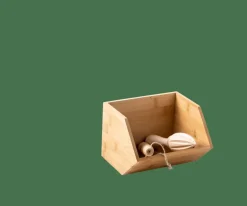 BAMBOO Organizzatore Impilabile Naturale