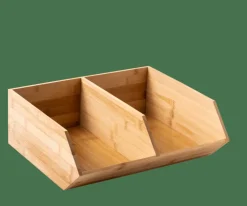 BAMBOO Organizzatore Impilabile Naturale