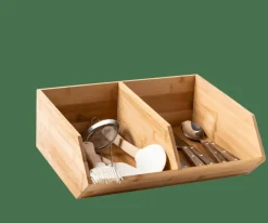 BAMBOO Organizzatore Impilabile Naturale
