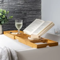 BAMBOO Scatola Portatutto Vaso Per Erbe Naturale