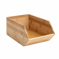 BAMBOO Scatola Portatutto Vaso Per Erbe Naturale