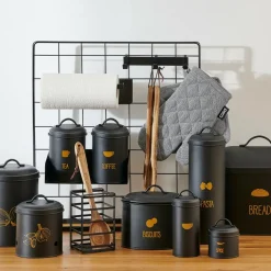 BAMBOO Scatola Portatutto Vaso Per Erbe Naturale