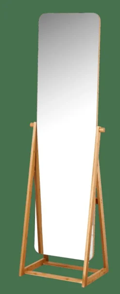 BAMBOO Specchio A Figura Intera Marrone