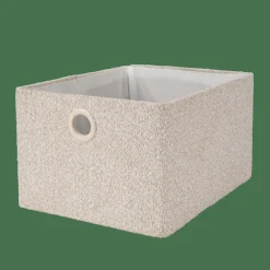 BASIC BOUCLE Cesta Portatutto Bianco Sporco/sabbia