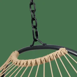 BAZAI Sedia Sospesa Con Supporto Nero