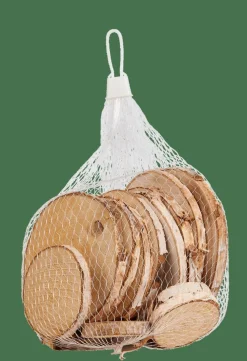 BIRCH Deco Legno Betulla 15 Pezzi Naturale