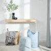 BLOK Mobile Consolle Bianco, Naturale