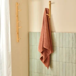 B-LUX Tappetino Bagno Bordeaux