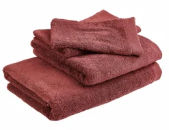 B-LUX Tappetino Bagno Bordeaux