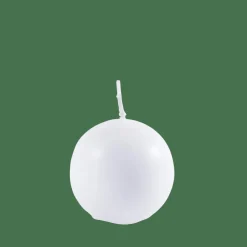 BOLA Candela Sferica Bianco