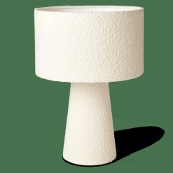 BOUCLE LUME Lampada Da Tavolo Bianco