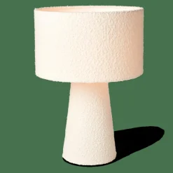 BOUCLE LUME Lampada Da Tavolo Bianco