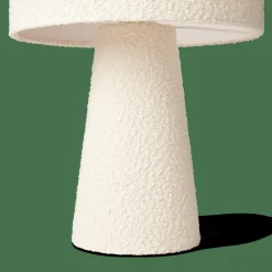 BOUCLE LUME Lampada Da Tavolo Bianco