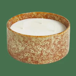 BOWL Candela In Vaso Bianco