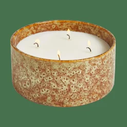 BOWL Candela In Vaso Bianco