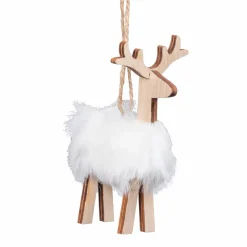 BUCK Decorazione Soprammobile Bianco