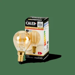 CALEX Lampadina E14 Dorato
