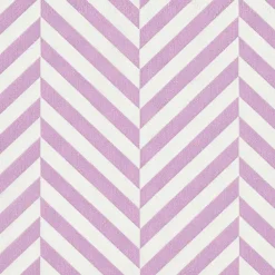 CHEVRON Set Di 20 Tovaglioli Viola