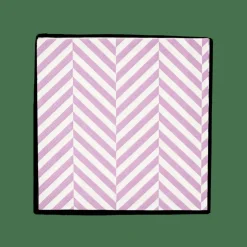 CHEVRON Set Di 20 Tovaglioli Viola