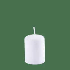 CILINDRO Candela Cilindrica Bianco