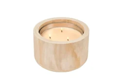CITRONELLA WOOD Candela Da Esterni Beige
