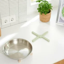 CUISINO Sottopentola Pieghevole Menta