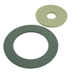 CUISINO Sottopentola Set Da 2 2 Colori Menta, Verde Scuro