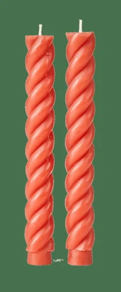 CURL Candele Set Da 2 Rosso