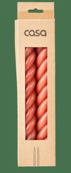 CURL Candele Set Da 2 Rosso