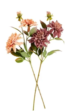 DAHLIA Ramo Fiorito Rosa Pesca