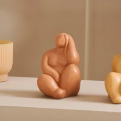 DIVA Ceramica Decorativa Marrone