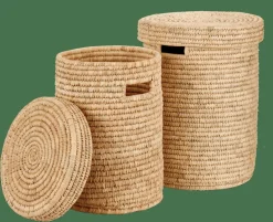 DOEBIE Cesto Biancheria M Naturale